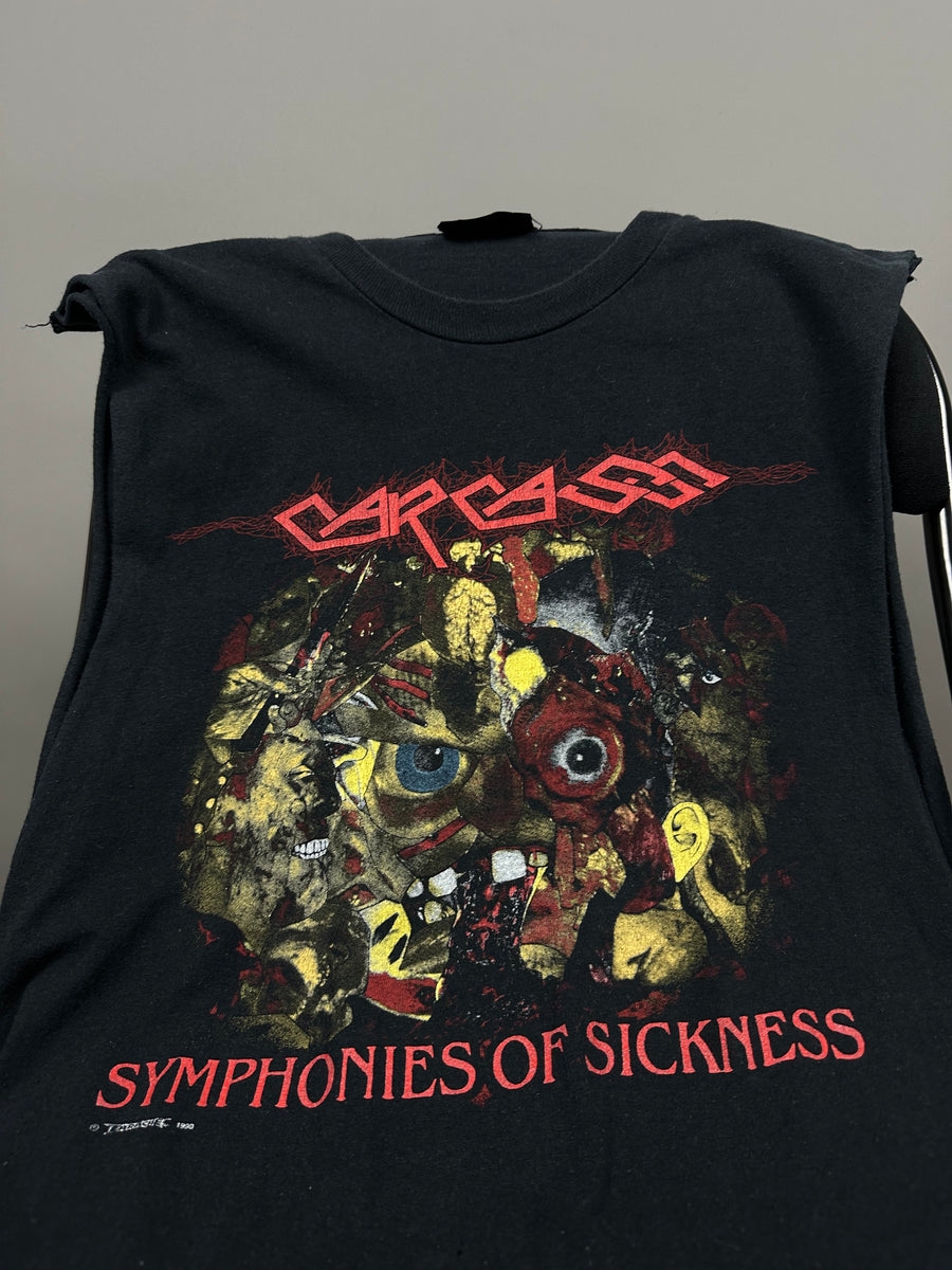 Carcass 1990 Symphonies of Sickness Vintage T-Shirt Tank Top