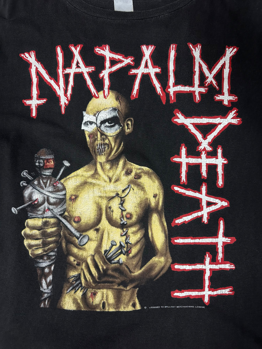 Napalm Death 1992 Utopia Banished Vintage T-Shirt