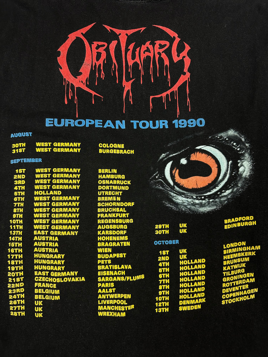 Obituary 1990 Cause Of Death Vintage T-Shirt Tank Top