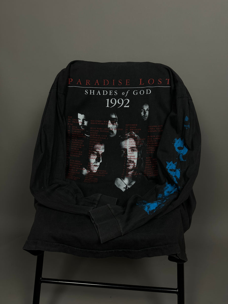 Vintage 1992 Paradise Lost Shades Of God Longsleeve