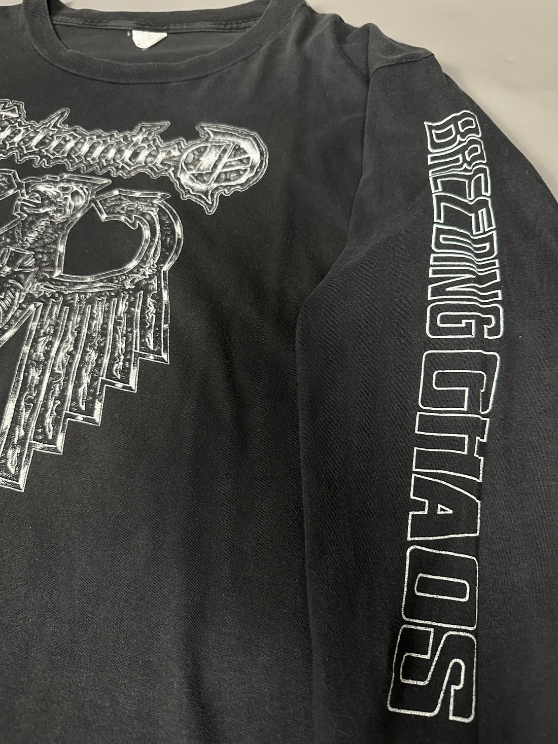 Vintage 1992 Entombed Breeding Chaos Longsleeve