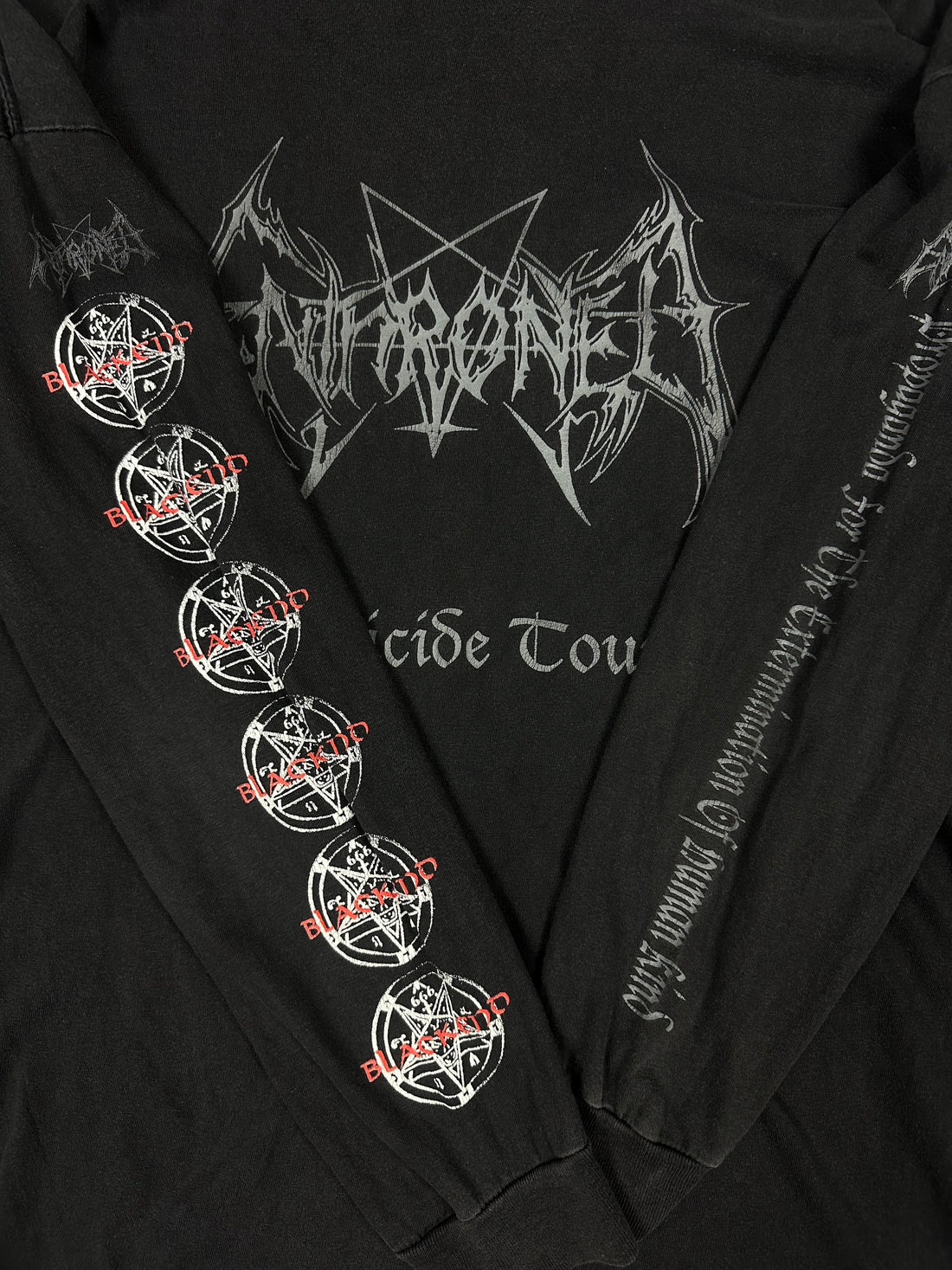 Enthroned 1998 Europeanicide Tour Vintage Longsleeve