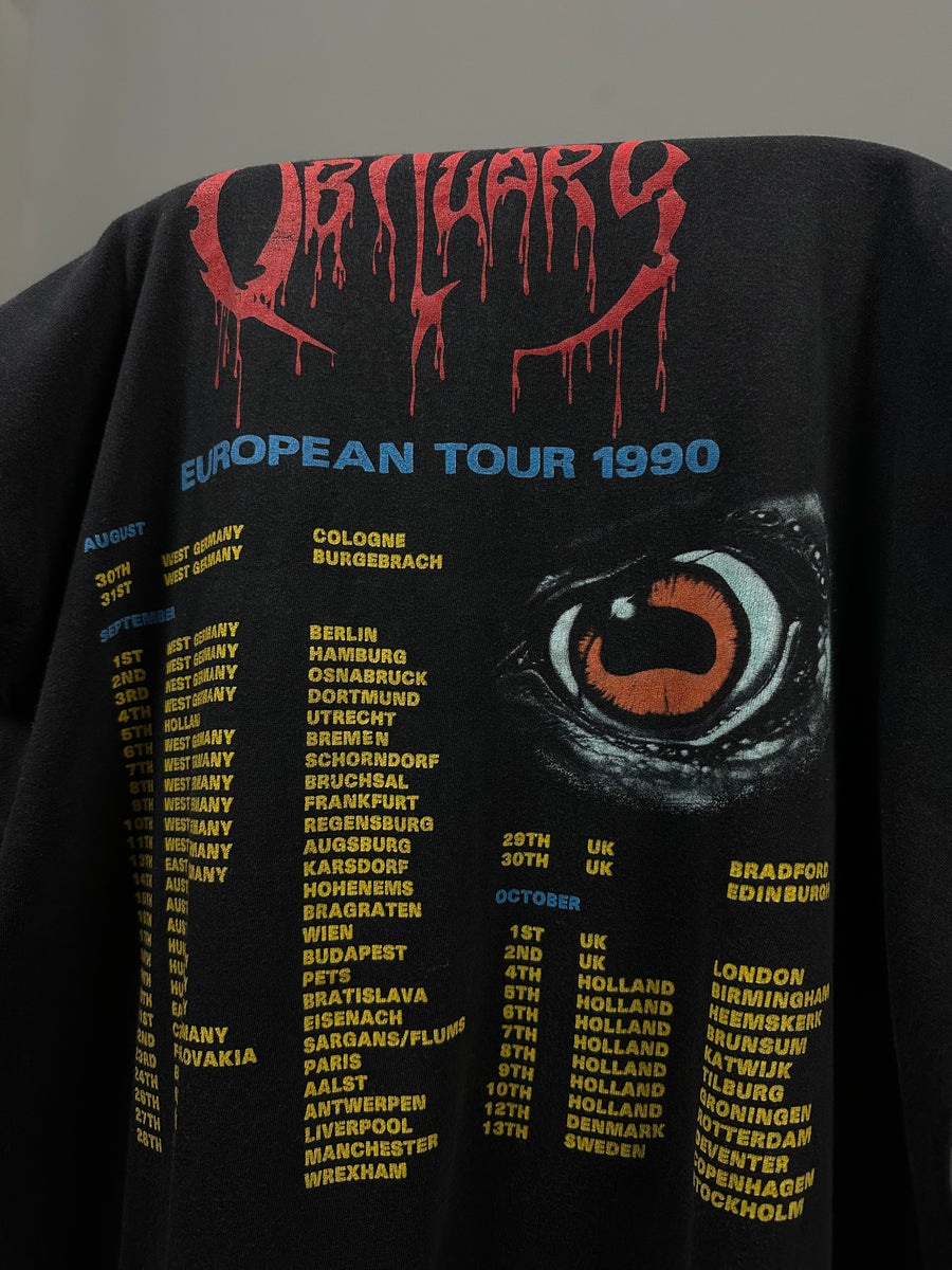 Obituary 1990 Cause Of Death Vintage T-Shirt Tank Top