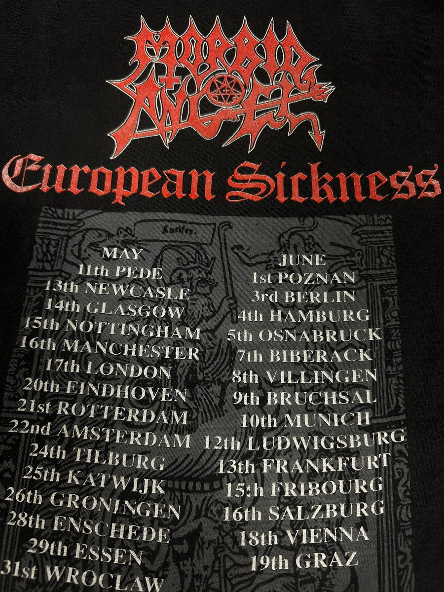 Vintage 1991 Morbid Angel Leading The Rats T-Shirt