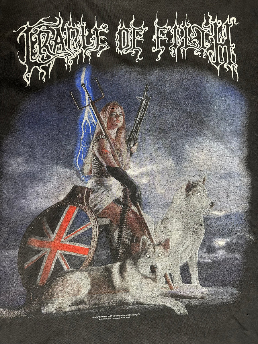 Vintage 1997 Cradle of Filth Millenial War Longsleeve