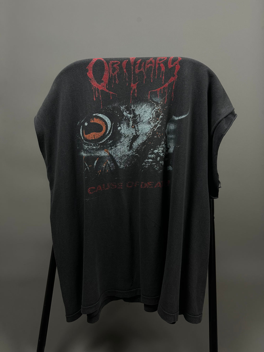 Obituary 1990 Cause Of Death Vintage T-Shirt Tank Top