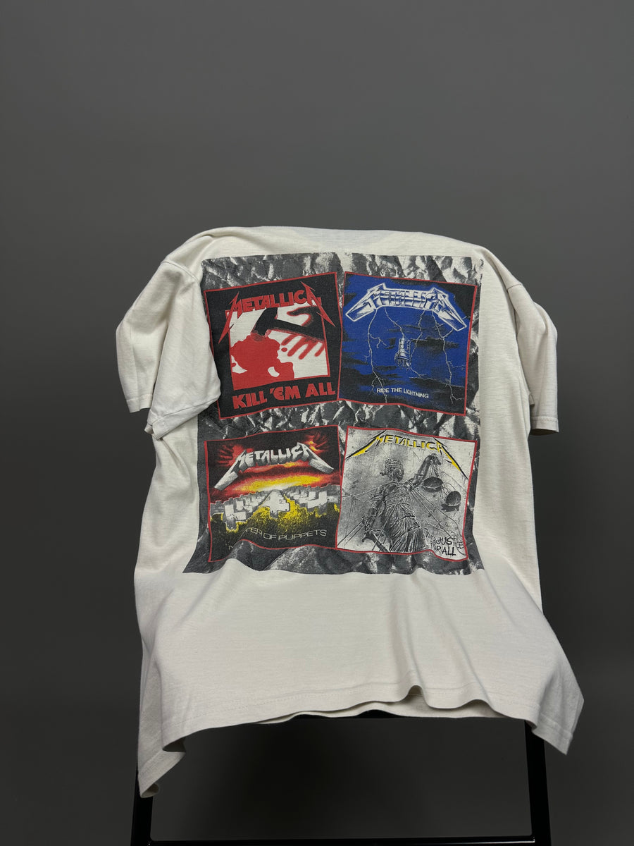 Metallica 1987 Justice For All Vintage T-Shirt