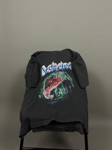 Destruction 1990 Cracked Brain Vintage T-Shirt