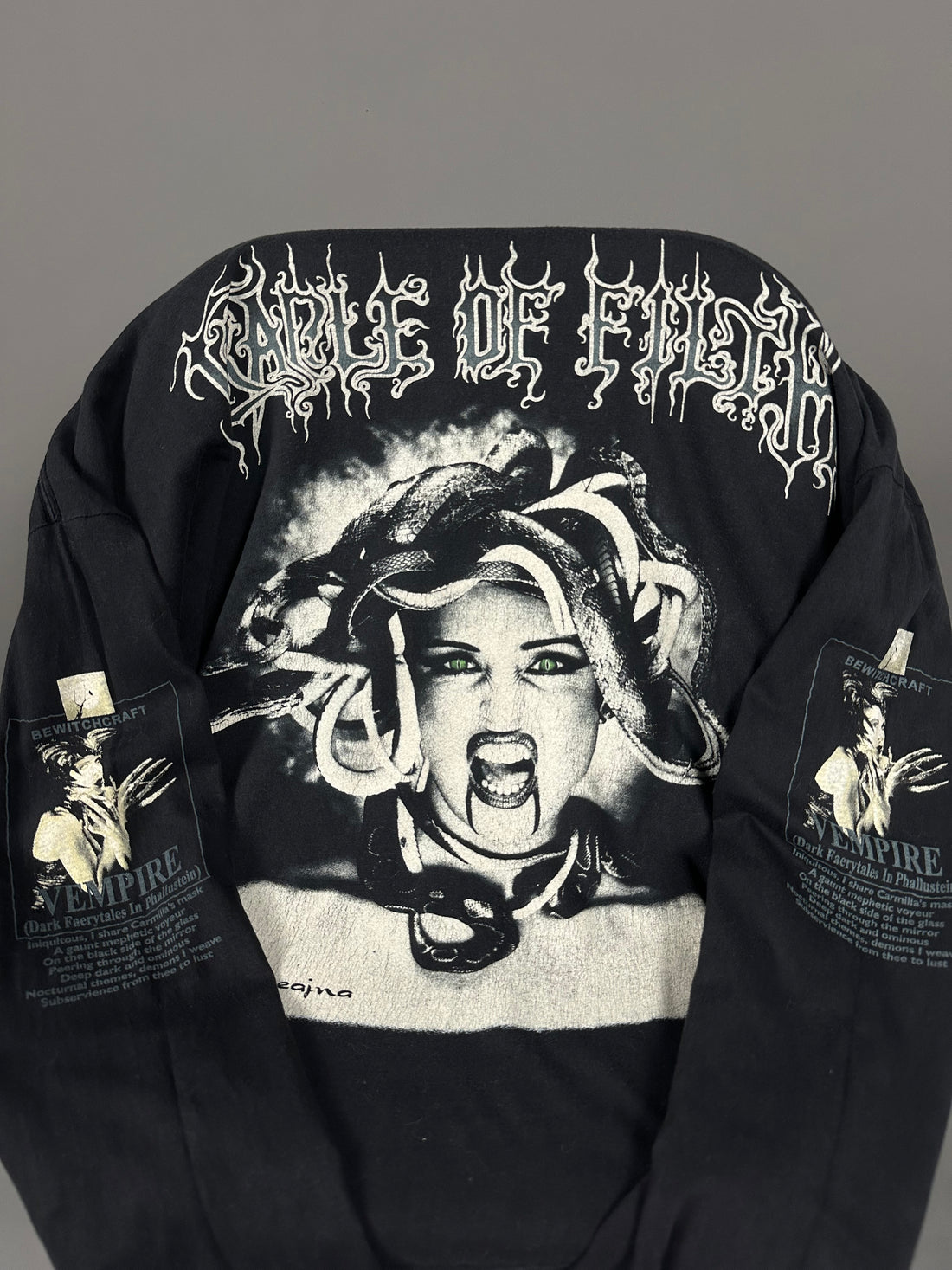 Vintage 1995 Cradle of Filth Sedusa Longsleeve