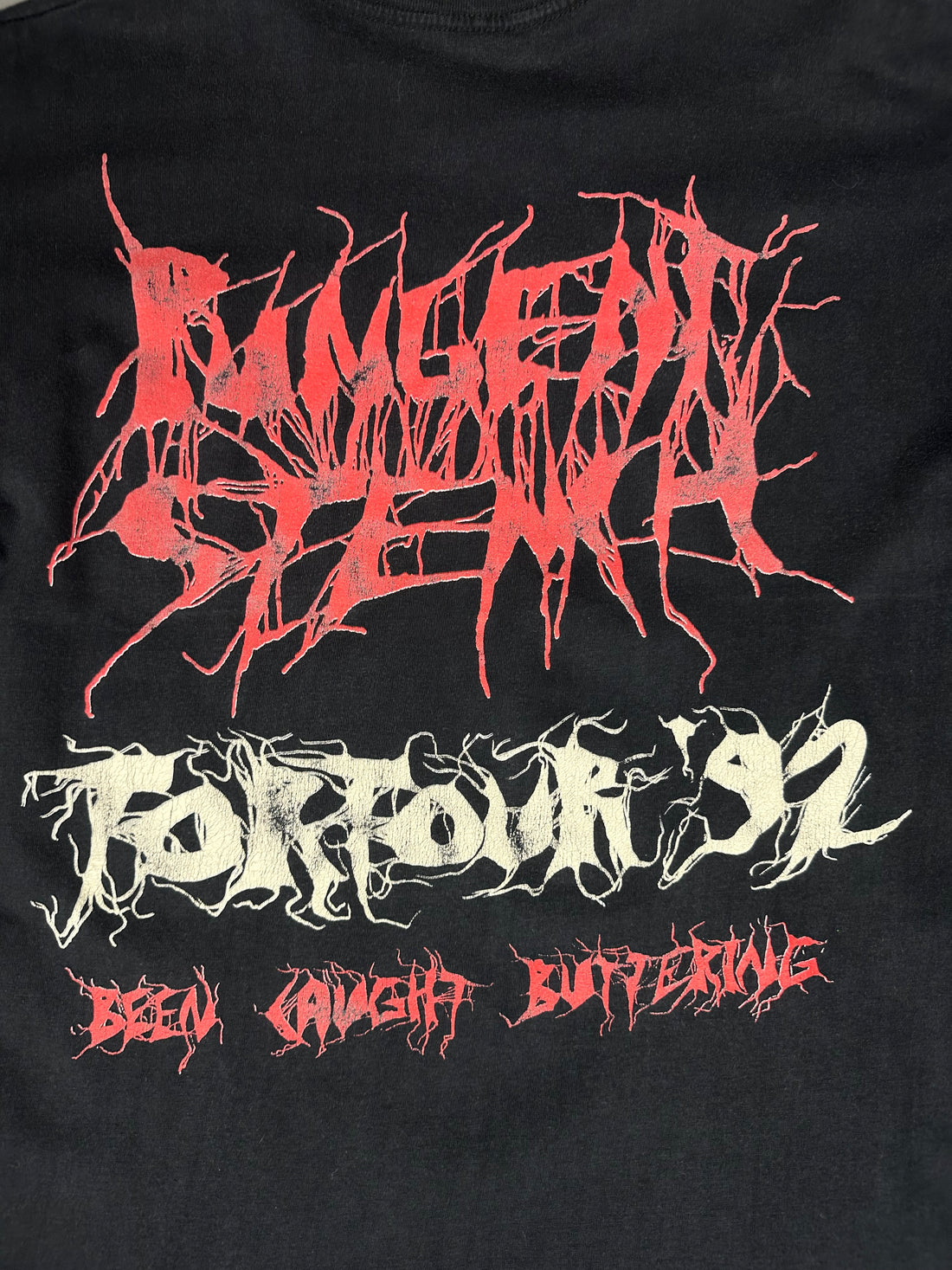 Vintage 1992 Pungent Stench Been Caught Buttering T-Shirt