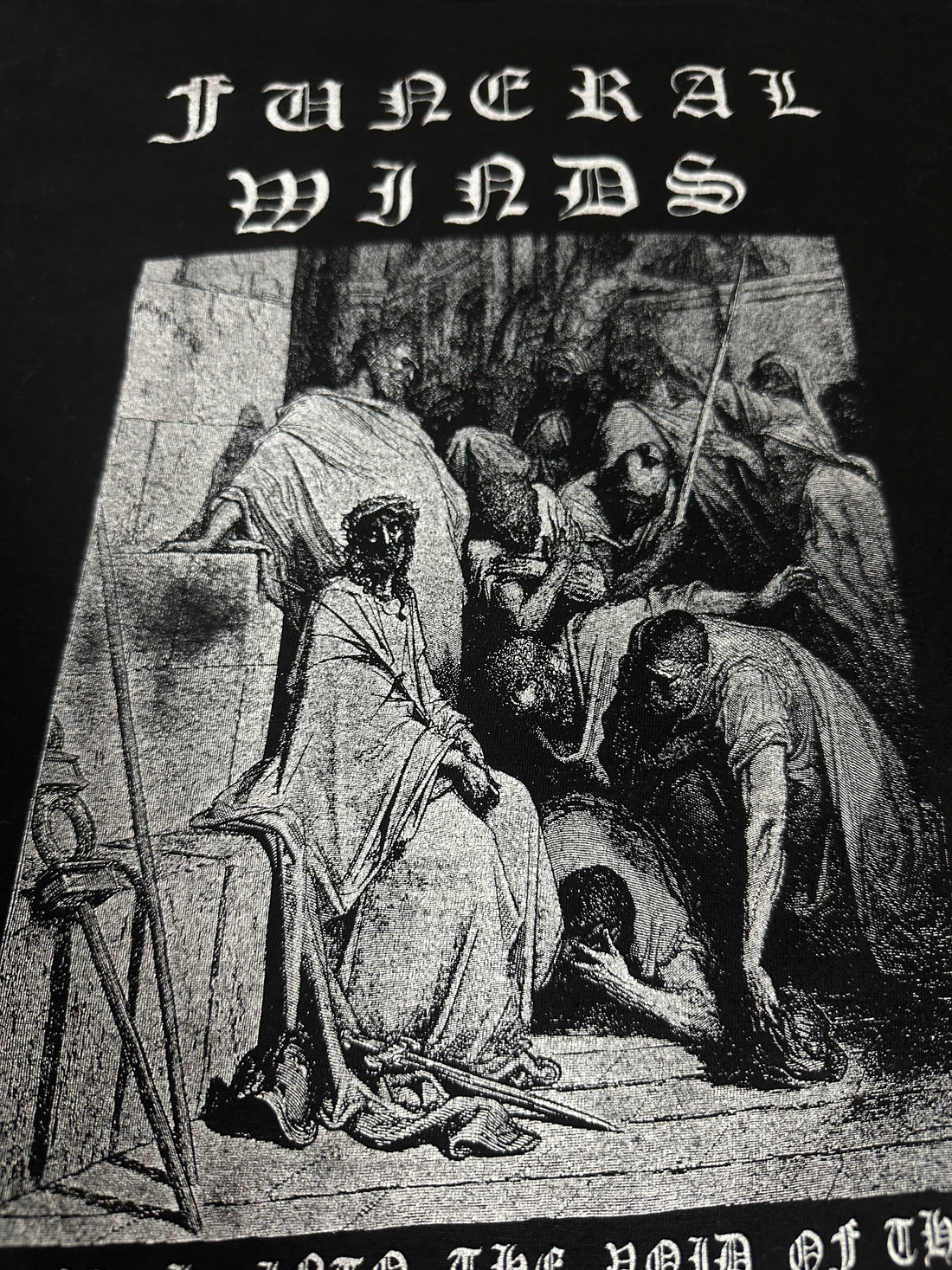 Vintage 1993 Funeral Winds Vanish Into The Void T-Shirt