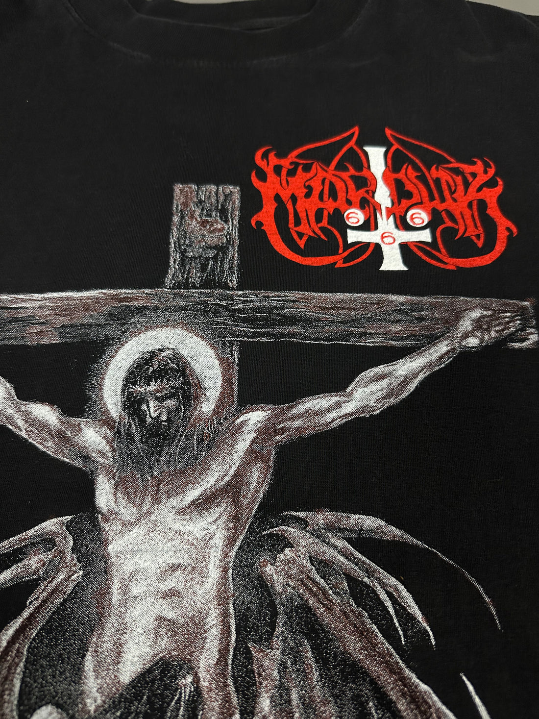 Marduk 1999 Christ Black Metal Vintage T-Shirt