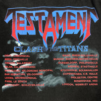 Testament 1990 Clash Of The Titans Vintage T-Shirt