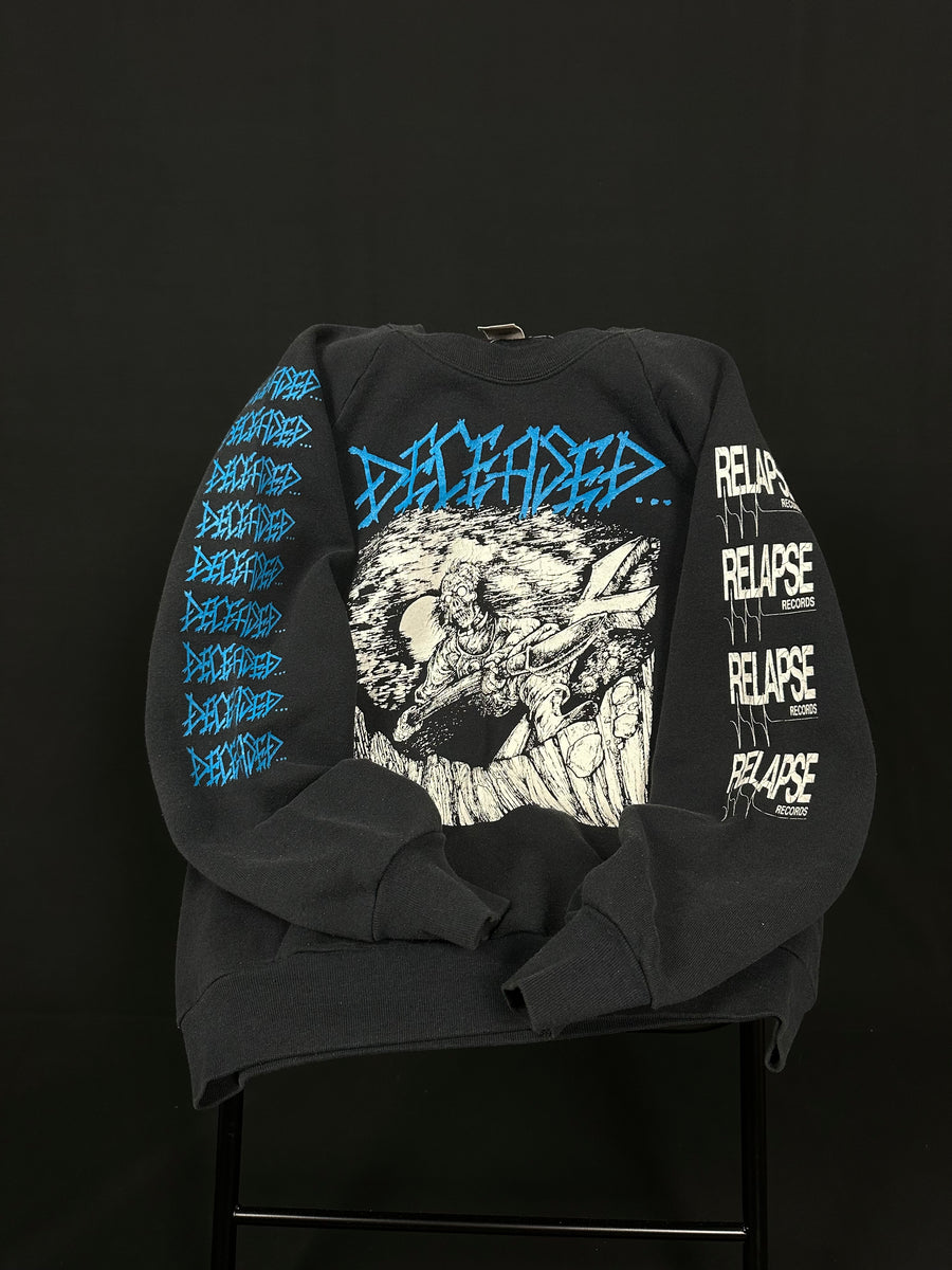 Vintage 1991 Deceased Luck Of The Corpse Sweater