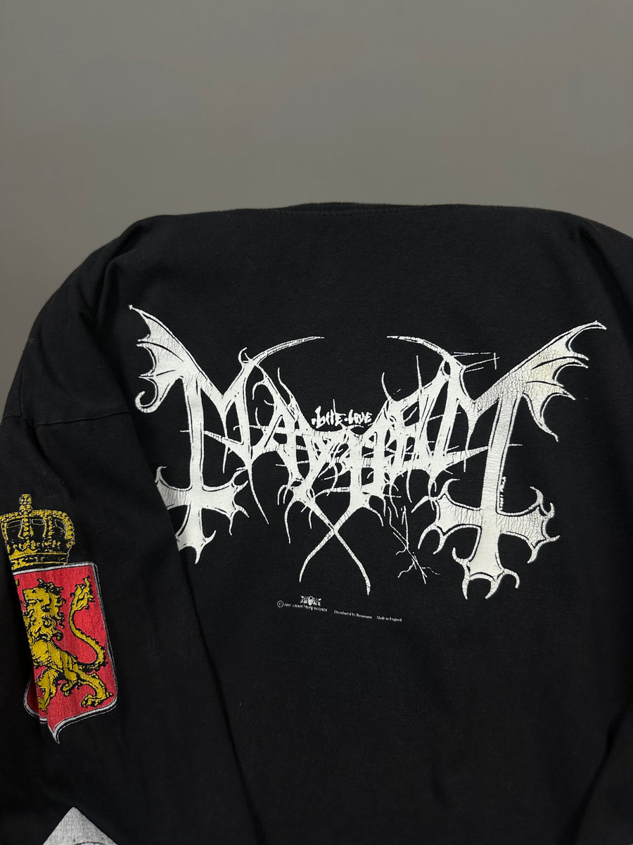 Mayhem 1997 Legions Vintage Black Metal Longsleeve