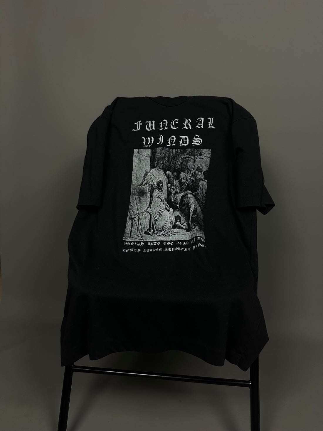 Vintage 1993 Funeral Winds Vanish Into The Void T-Shirt