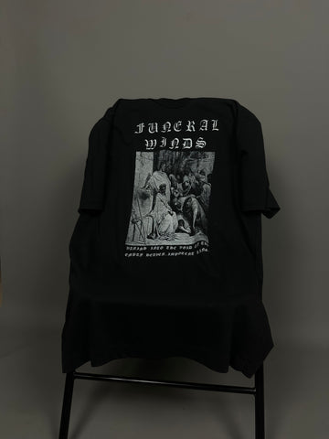 Vintage 1993 Funeral Winds Vanish Into The Void T-Shirt