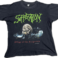 Vintage 1992 Suffocation Effigy Of The Forgotten T-Shirt