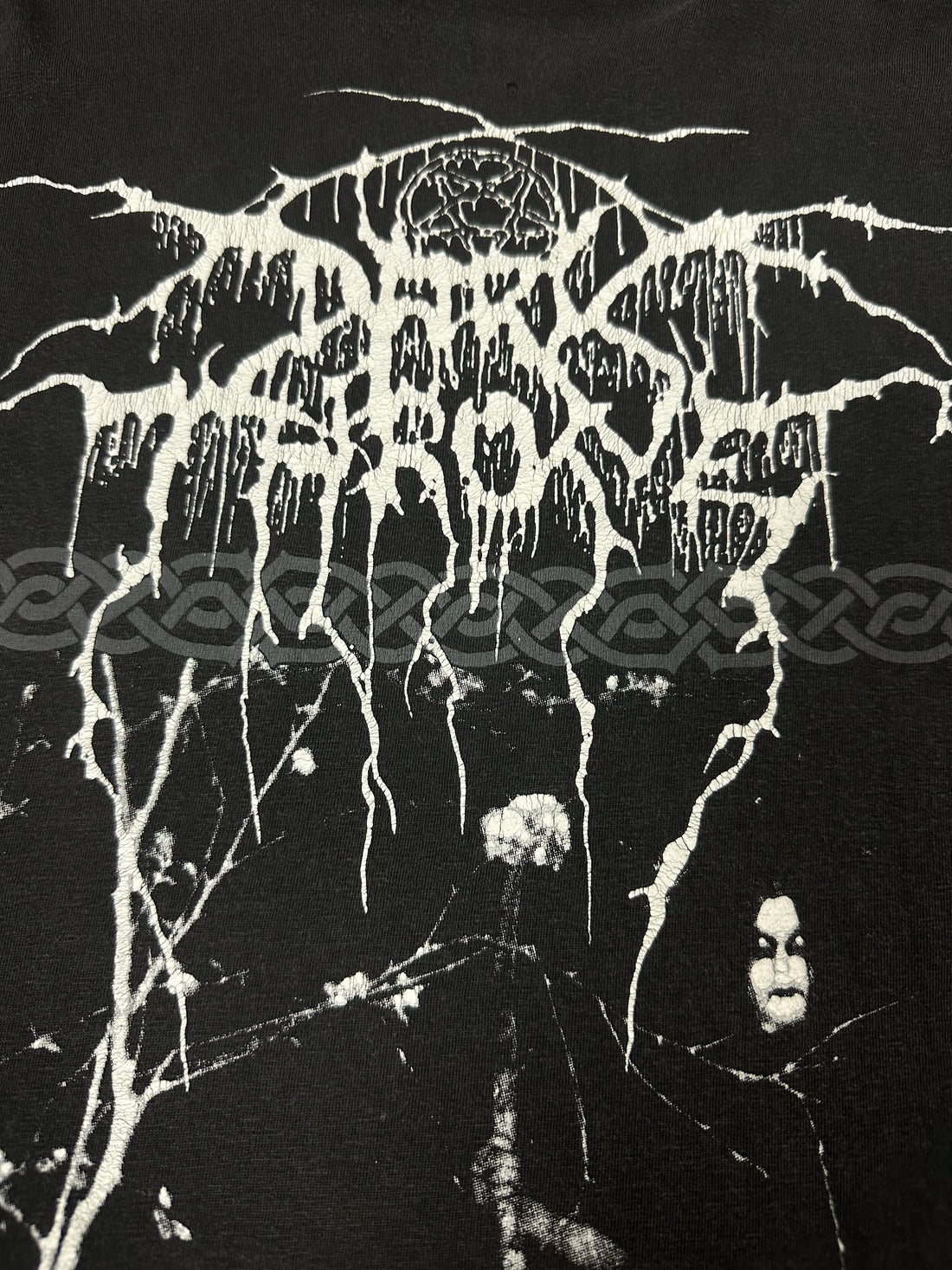 Darkthrone 1993 Under A Funeral Moon Vintage T-Shirt