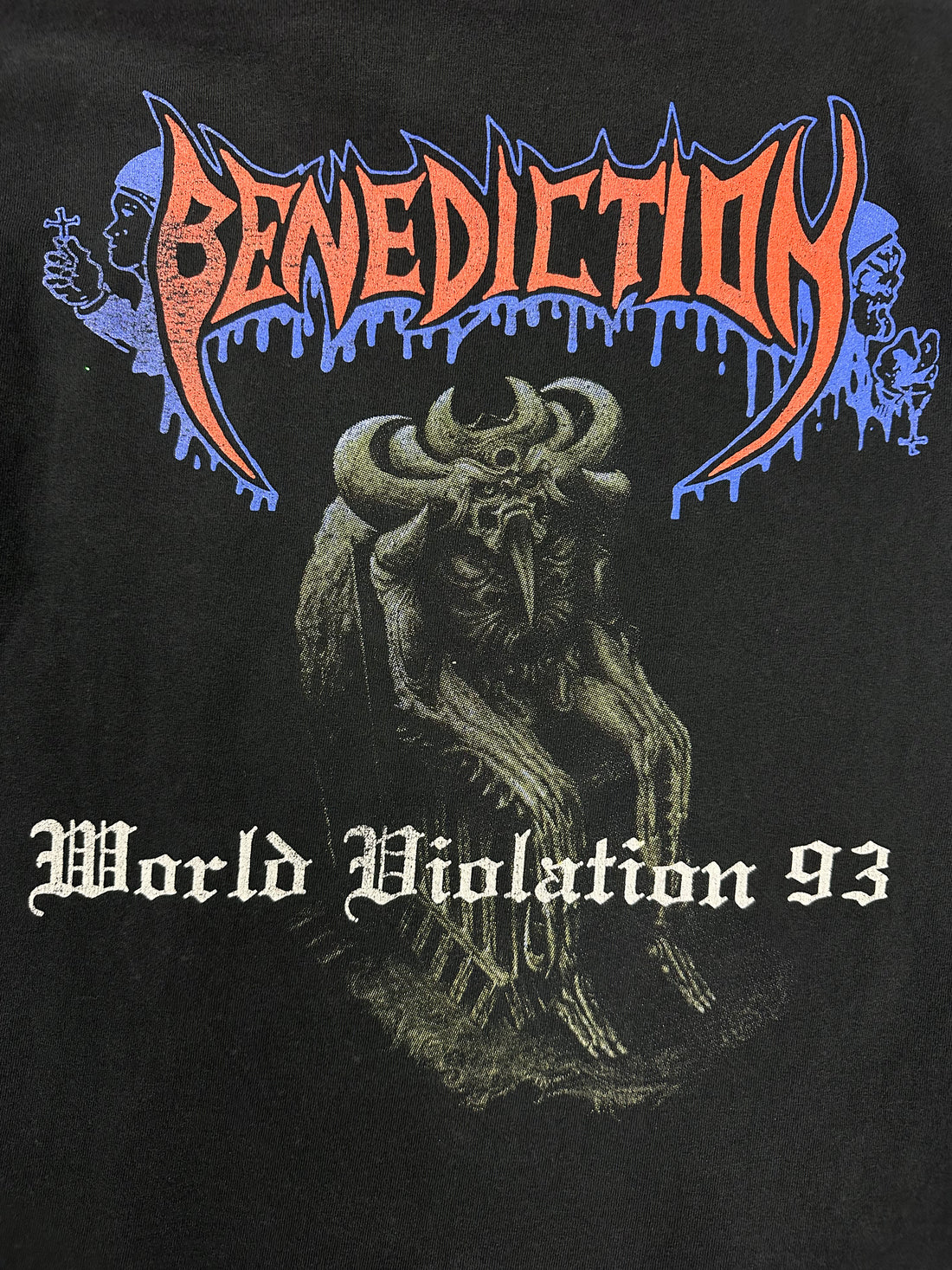 Benediction 1993 Transcend The Rubicon Vintage Longsleeve