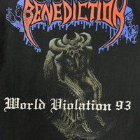 Benediction 1993 Transcend The Rubicon Vintage Longsleeve