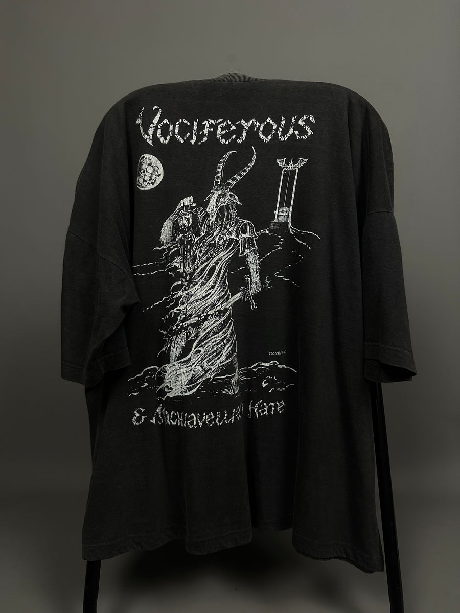 Vintage 1992 Vociferous Machiavellian Hate T-Shirt