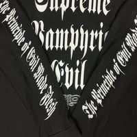 Cradle of Filth 1996 Supreme Vampyric Evil Vintage Longsleeve