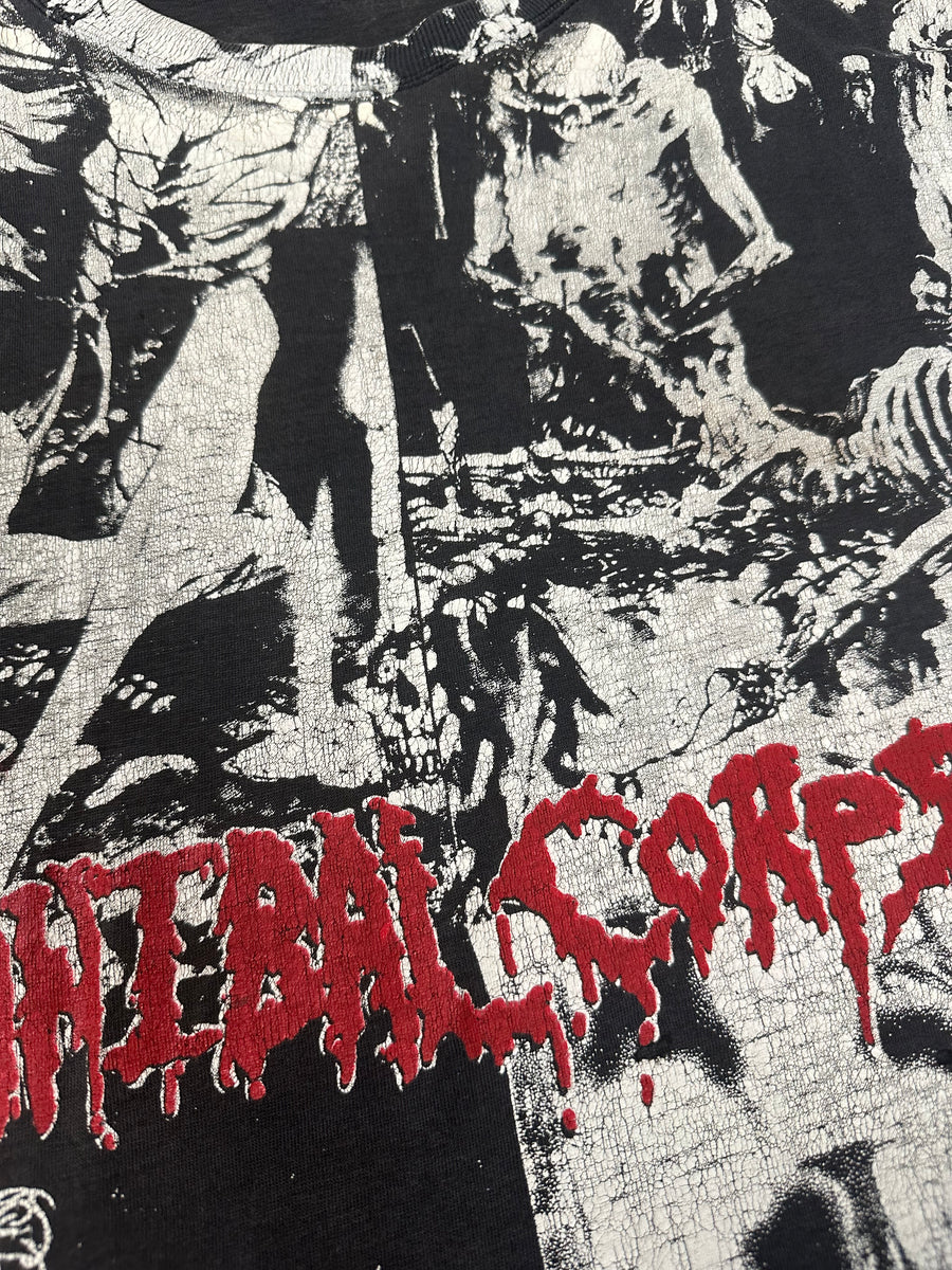 Vintage 1993 Cannibal Corpse All Over Print T-Shirt