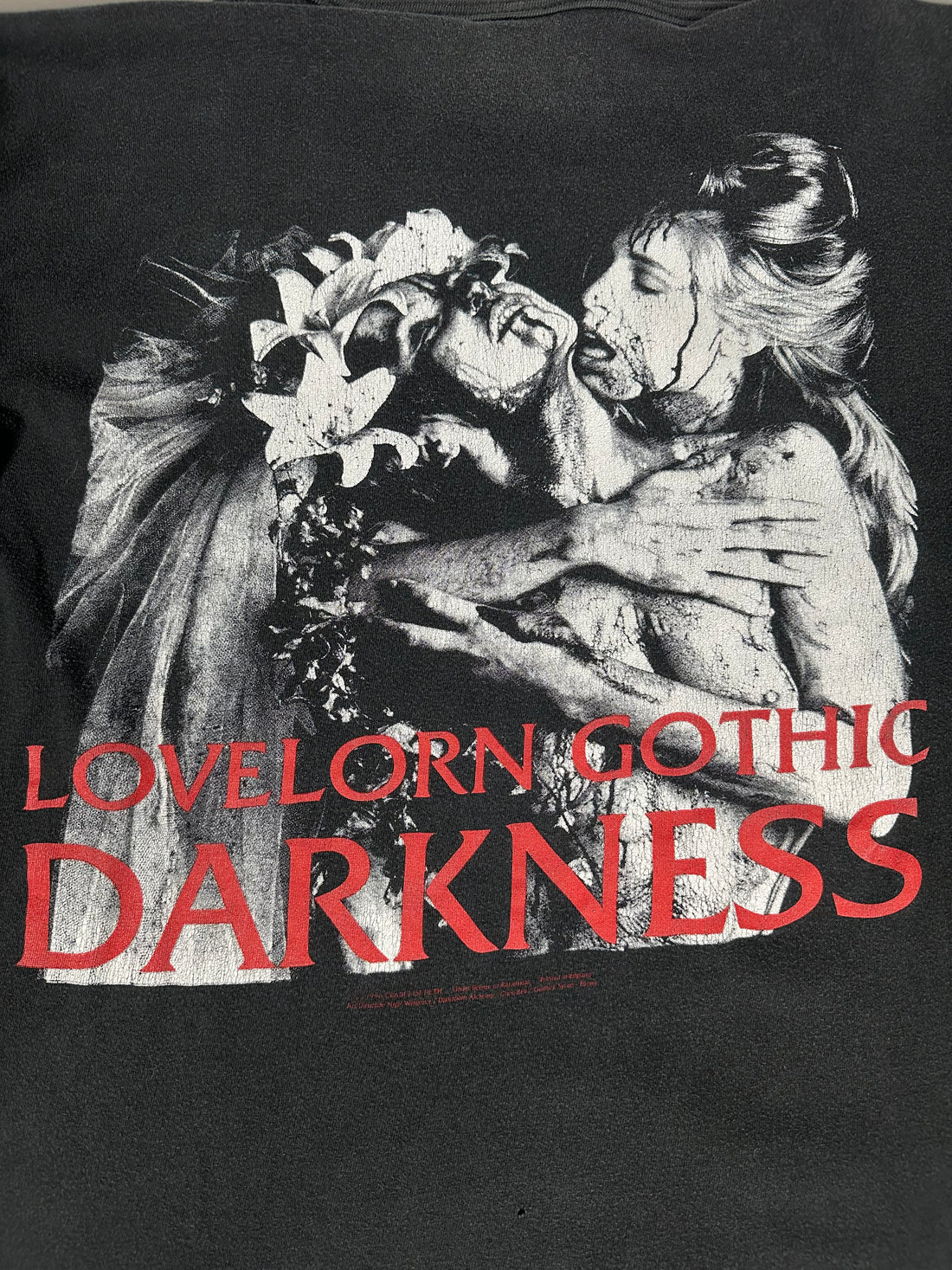 Vintage 1996 Cradle of Filth Black Goddess Longsleeve