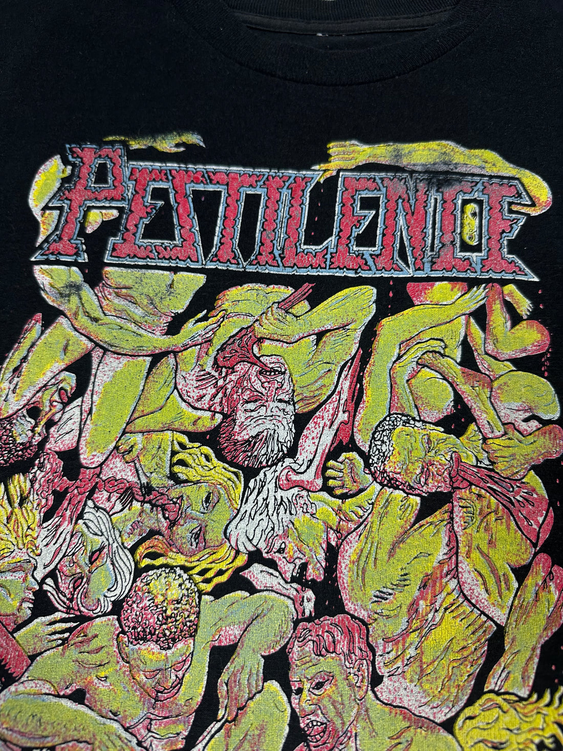 Pestilence 1990 Consuming The Dead Vintage T-Shirt Tank Top