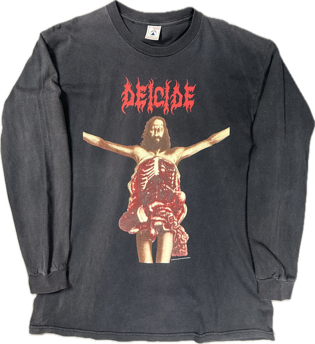 Vintage 1996 Deicide Upon The Cross Longsleeve