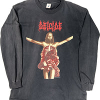 Vintage 1996 Deicide Upon The Cross Longsleeve