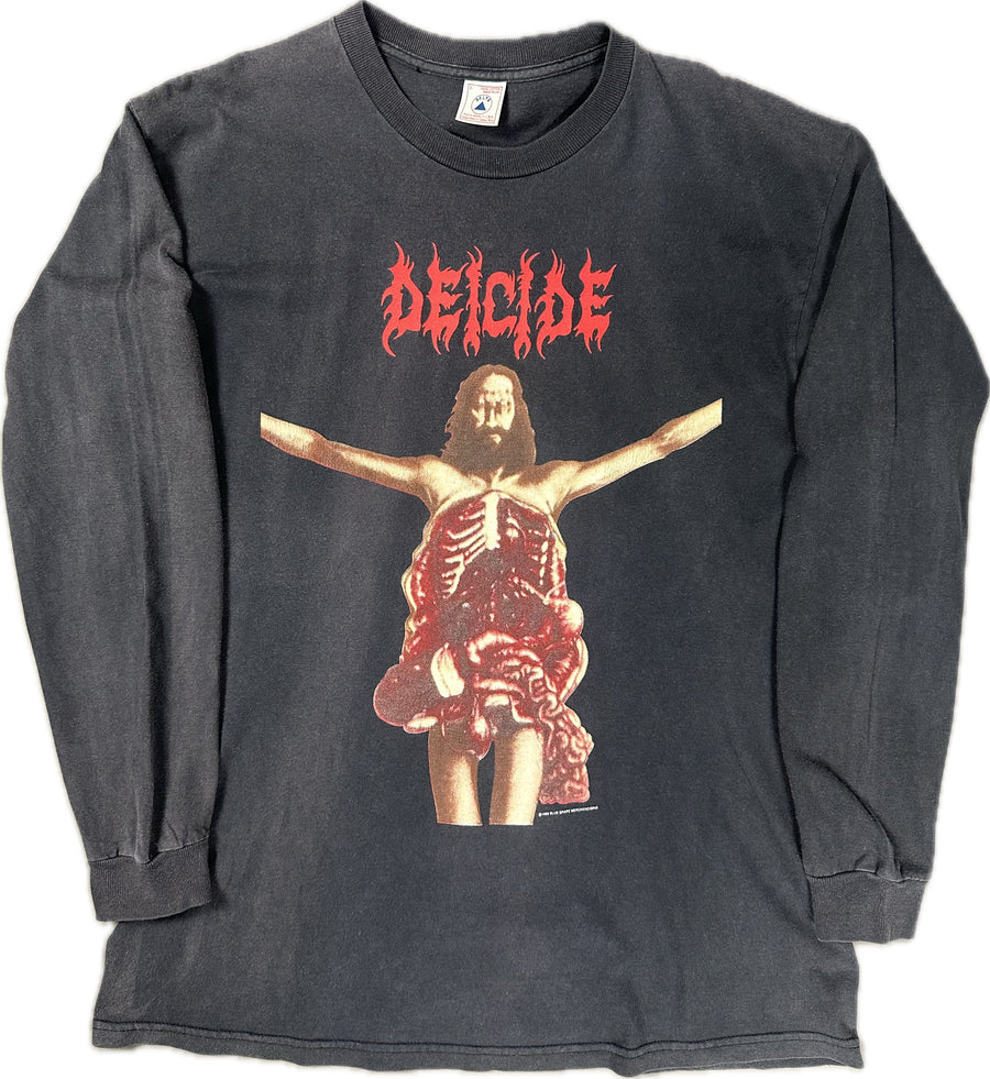 Vintage 1996 Deicide Upon The Cross Longsleeve