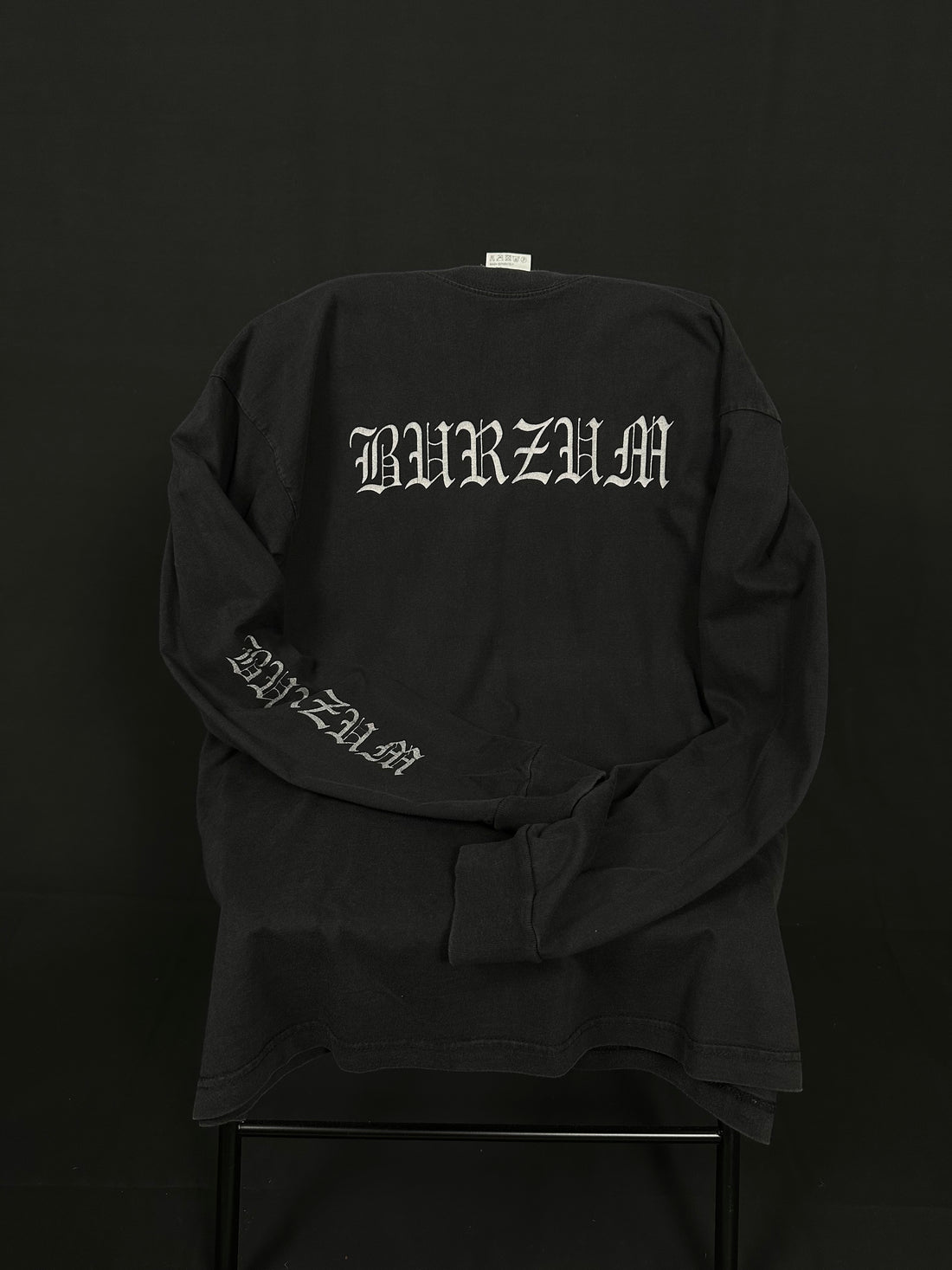 Vintage 1998 Burzum Misanthrophy Logo Longsleeve