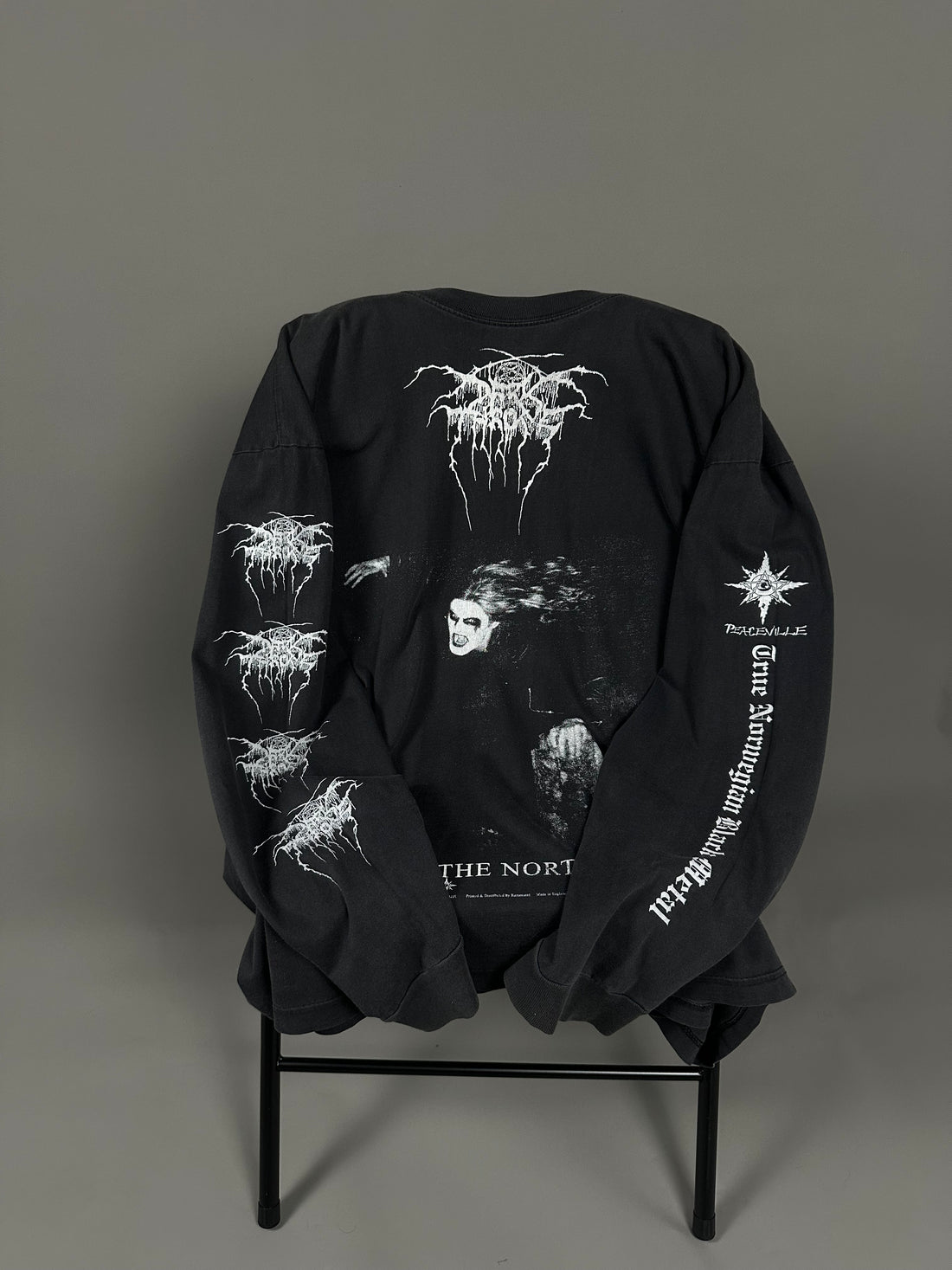 Vintage 1999 Darkthrone Blaze In The Northern Sky Longsleeve