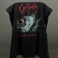 Obituary 1990 Cause Of Death Vintage T-Shirt Tank Top