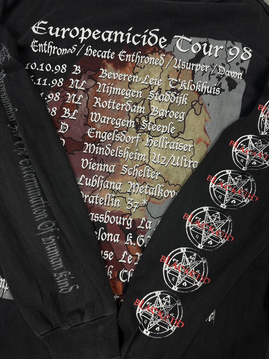 Enthroned 1998 Europeanicide Tour Vintage Longsleeve