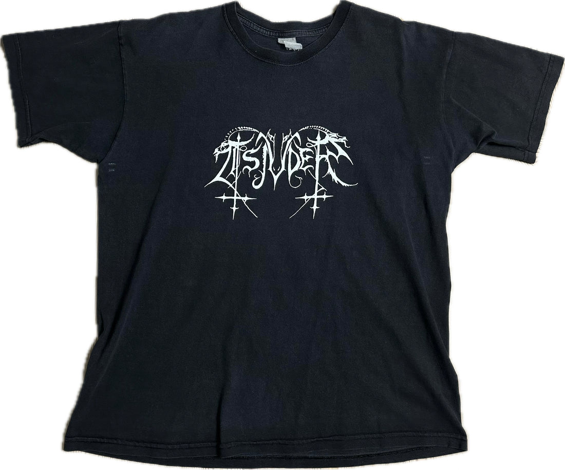 Vintage 1990s Tsjuder Black Metal T-Shirt