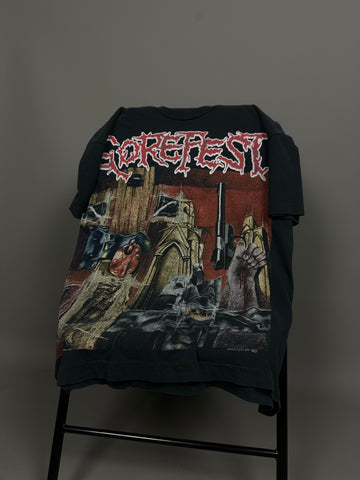 Vintage 1993 Gorefest Nuclear Blast  T-Shirt