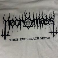 Vintage 1994 Necromass Black Metal Longsleeve