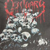 Obituary 1991 Pile of Skulls Vintage T-Shirt