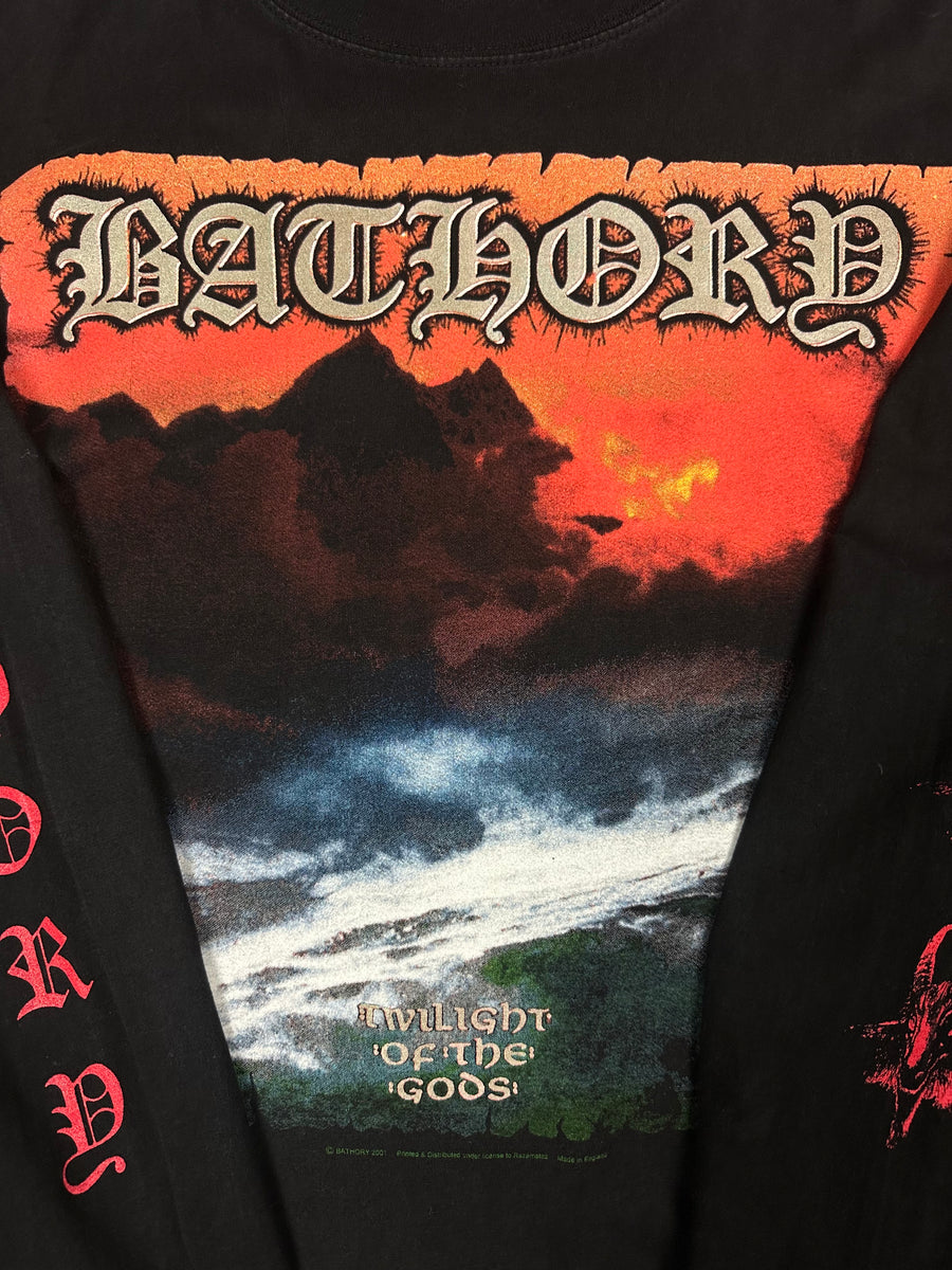 Bathory 2001 Twilight Of The Gods Vintage Longsleeve