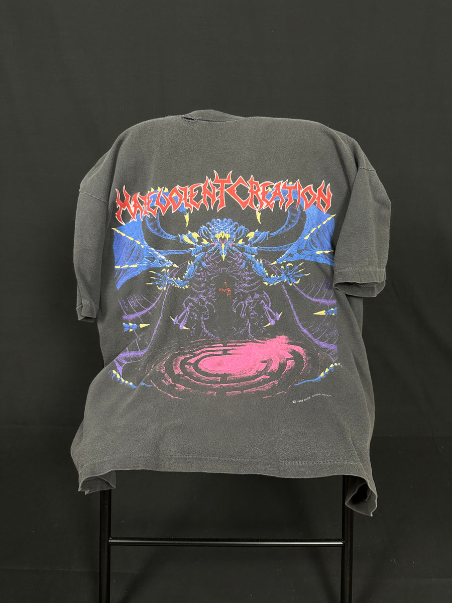 Vintage 1992 Malevolent Creation Retribution Tour T-Shirt