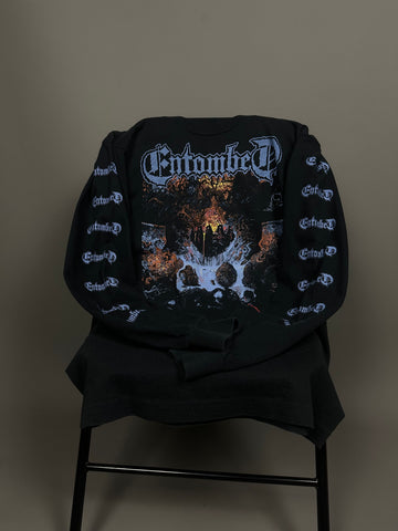 Vintage 1991 Entombed Clandestine Longsleeve