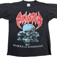 Vintage 1993 Sinister Diabolical Summoning T-Shirt