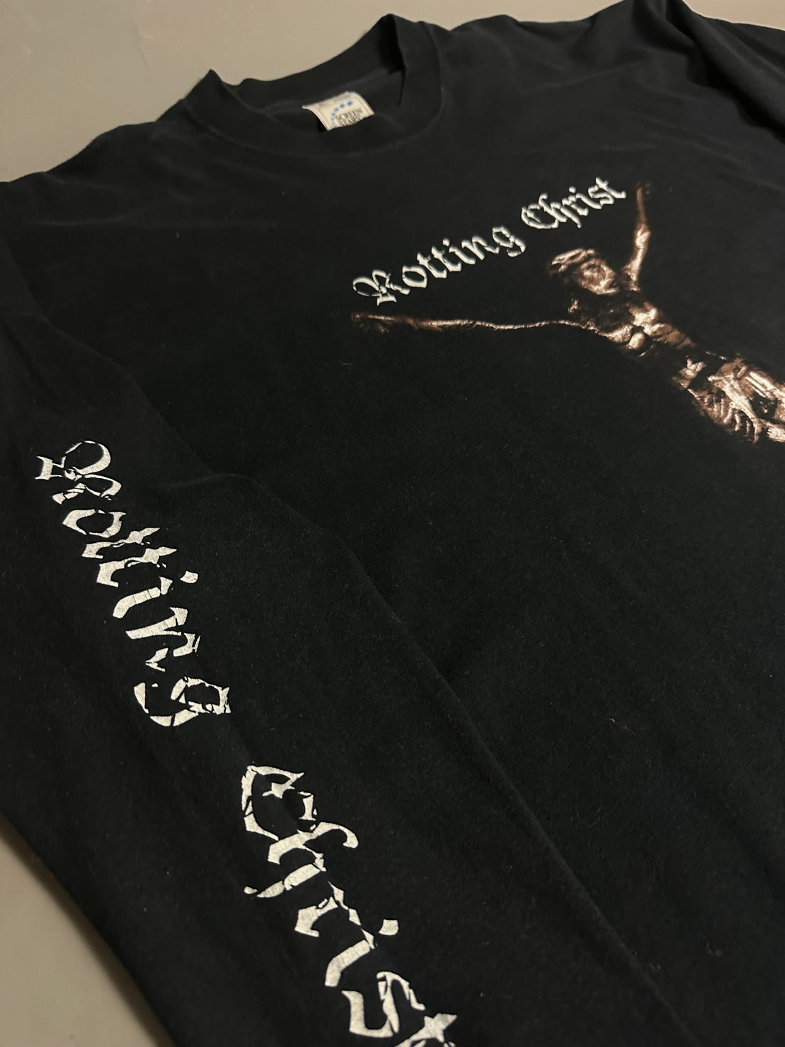 Vintage 2000 Rotting Christ Khronos Longsleeve