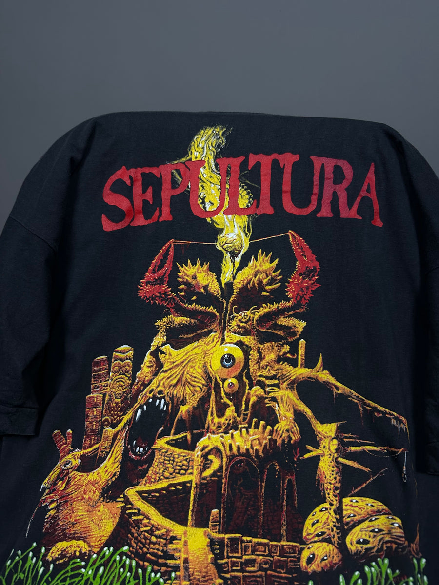 Vintage Sepultura 1992 Third World Posse T-Shirt