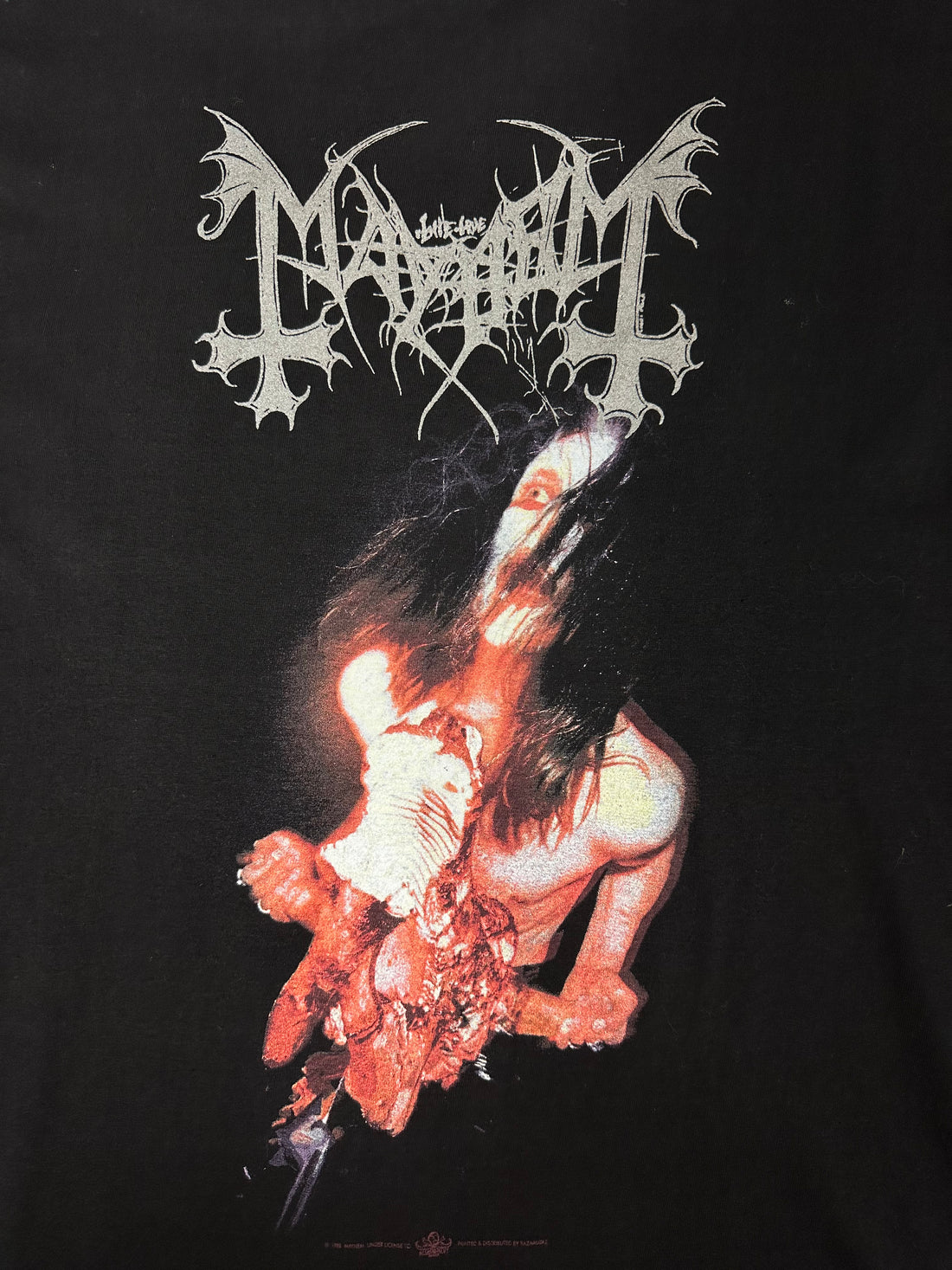 Mayhem 1997 Invades North America Vintage T-Shirt