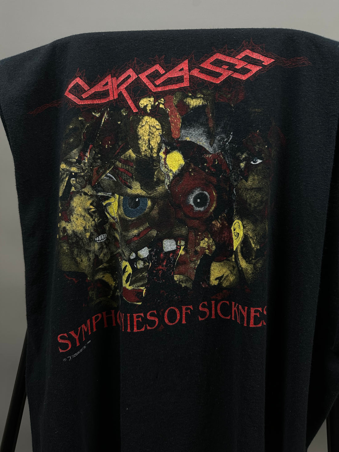 Carcass 1990 Symphonies of Sickness Vintage T-Shirt Tank Top