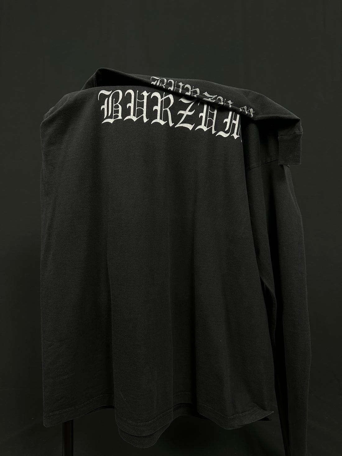 Vintage 1998 Burzum Misanthrophy Logo Longsleeve